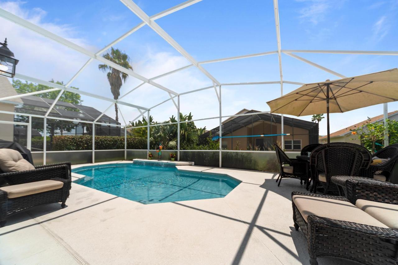 Private Oasis In Kissimmee - Pool, Bbq, Free Parking Apartment ออร์ลันโด ภายนอก รูปภาพ